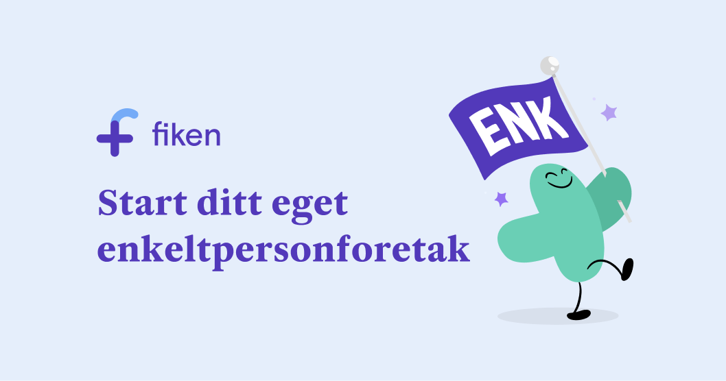 Starte enkeltpersonforetak ved siden av fast jobb Fiken